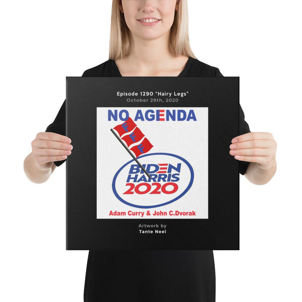 NO AGENDA 1290 - customizable canvas cover art