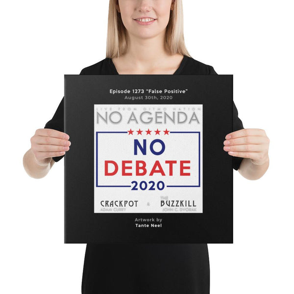 NO AGENDA 1273 - customizable canvas cover art