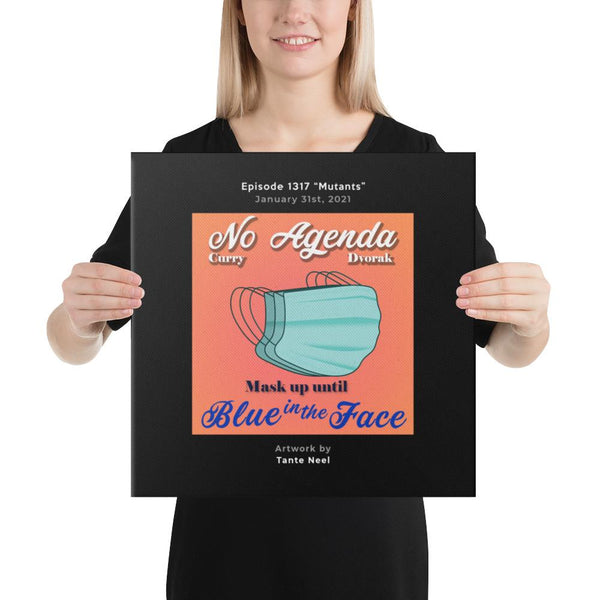 NO AGENDA 1317 - customizable canvas cover art
