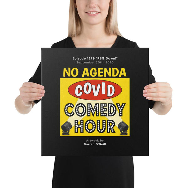 NO AGENDA 1279 - customizable canvas cover art