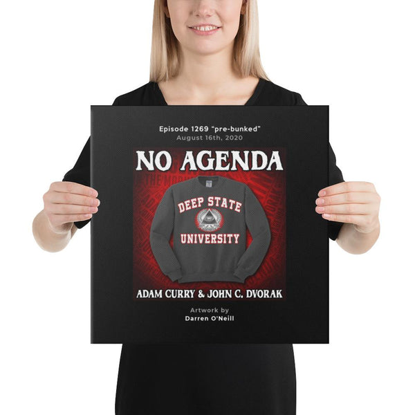 NO AGENDA 1269 - customizable canvas cover art