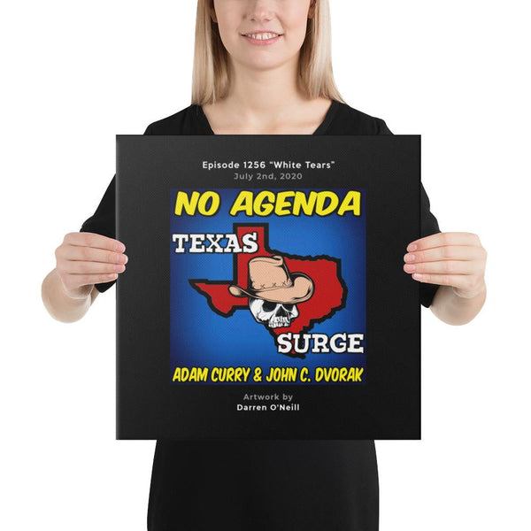 NO AGENDA 1256 - customizable canvas cover art