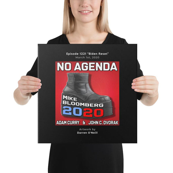 NO AGENDA 1221 - customizable canvas cover art