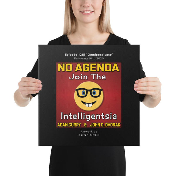 NO AGENDA 1215 - customizable canvas cover art