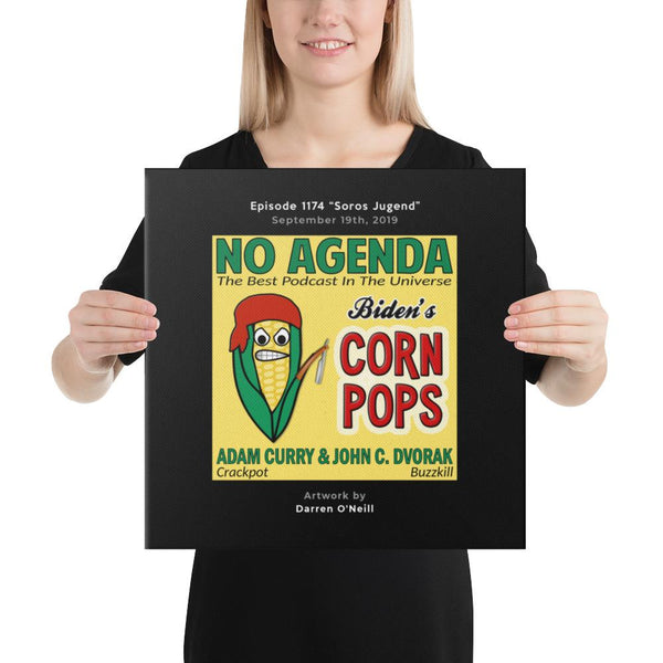 NO AGENDA 1174 - customizable canvas cover art