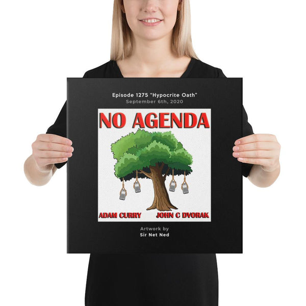 NO AGENDA 1275 - customizable canvas cover art