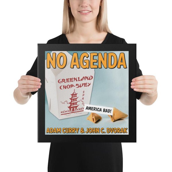 NO AGENDA 1165 - canvas cover art