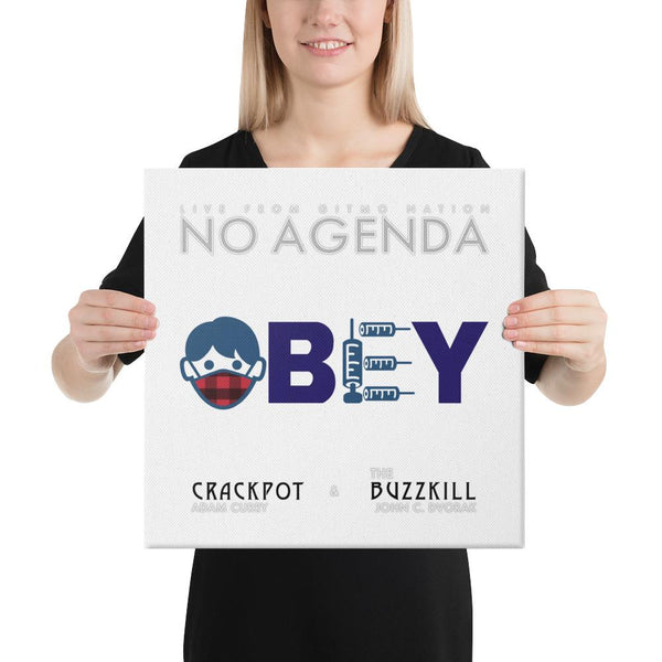 NO AGENDA 1323 - canvas cover art