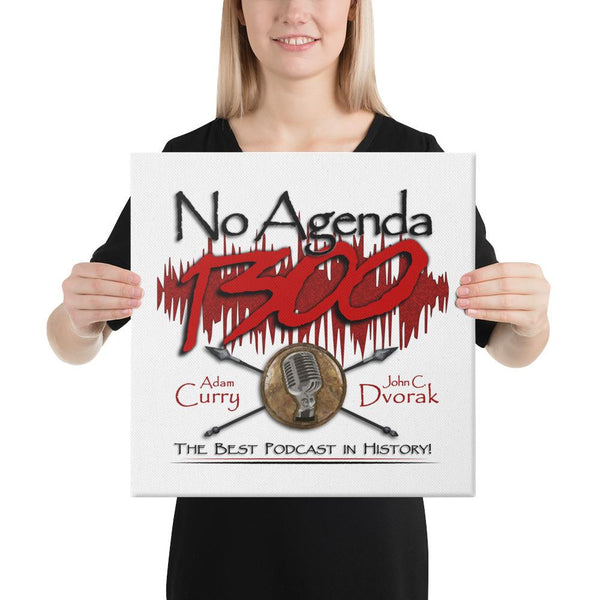 NO AGENDA 1300 - canvas cover art