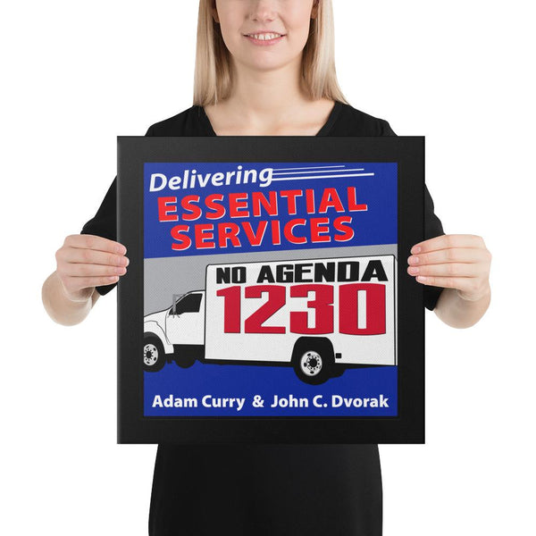 NO AGENDA 1230 - canvas cover art