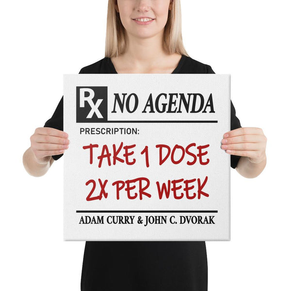 NO AGENDA 1227 - canvas cover art