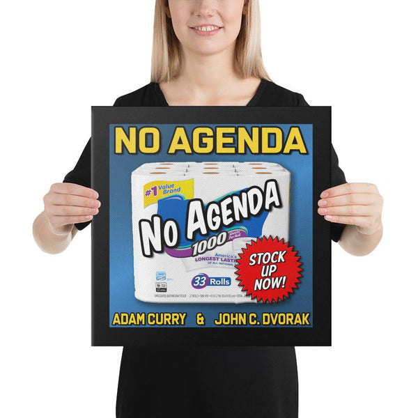 NO AGENDA 1223 - canvas cover art