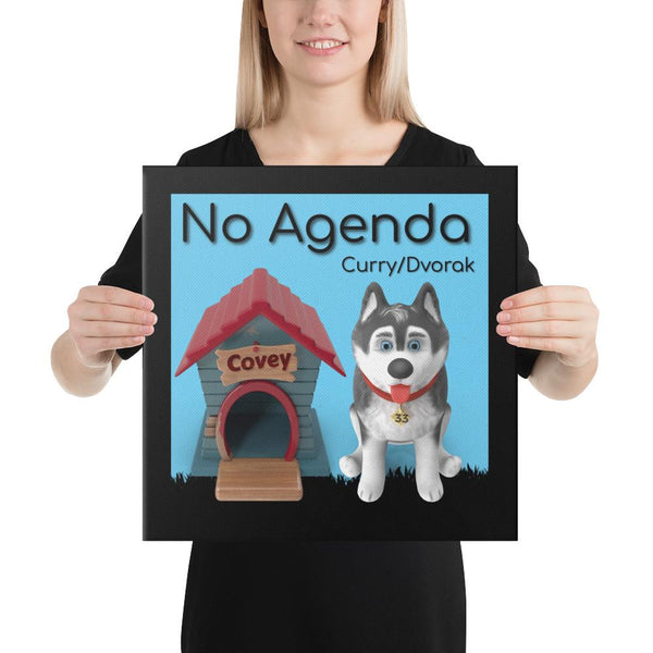 NO AGENDA 1350 - canvas cover art