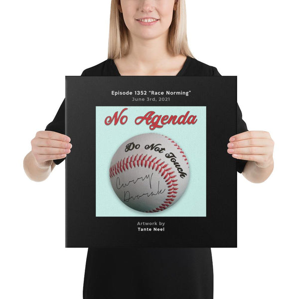 NO AGENDA 1352 - customizable canvas cover art