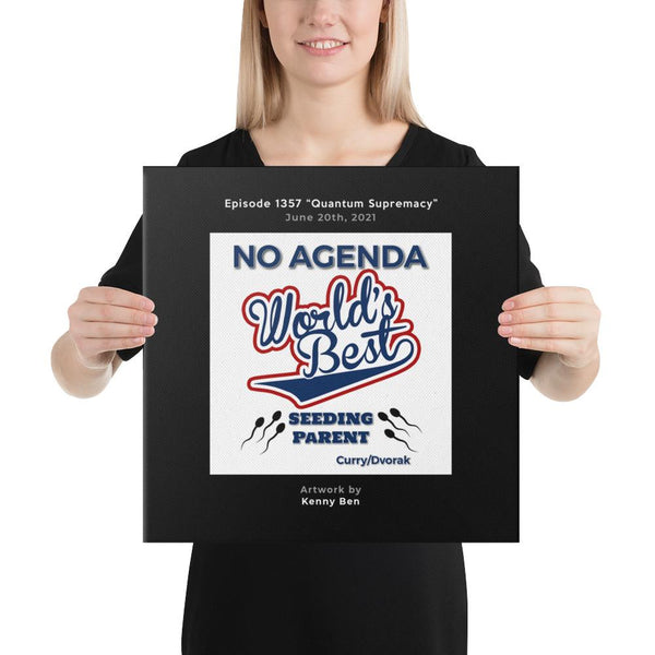NO AGENDA 1357 - customizable canvas cover art