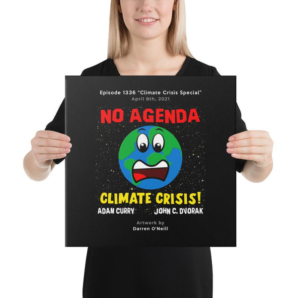 NO AGENDA 1336 - customizable canvas cover art