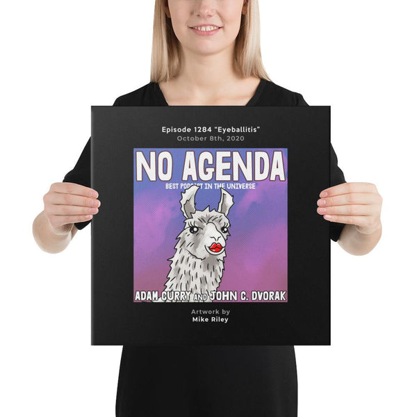 NO AGENDA 1284 - customizable canvas cover art