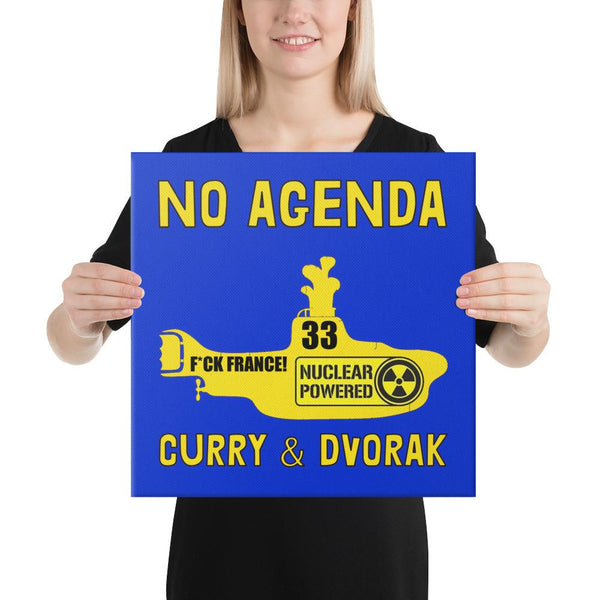 NO AGENDA 1383 - canvas cover art
