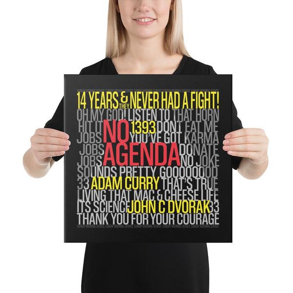 NO AGENDA 1393 - canvas cover art