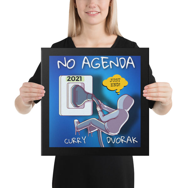 NO AGENDA 1412 - canvas cover art