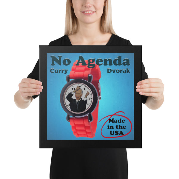 NO AGENDA 1433 - canvas cover art