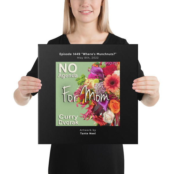 NO AGENDA 1449 - customizable canvas cover art