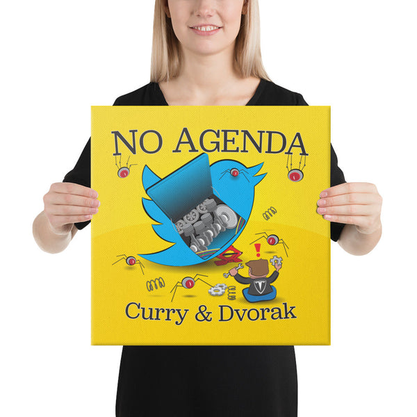 NO AGENDA 1452 - canvas cover art