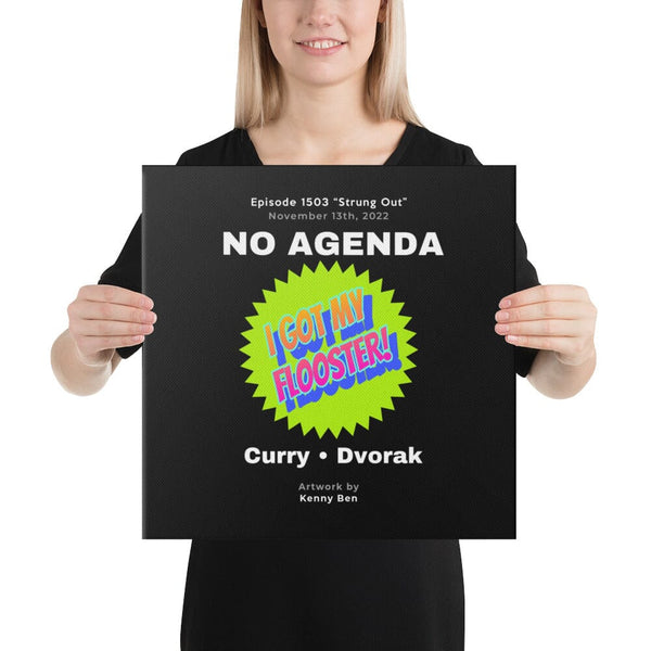 NO AGENDA 1503 - customizable canvas cover art