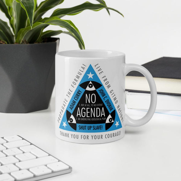 ALL SEEING NO AGENDA - mug