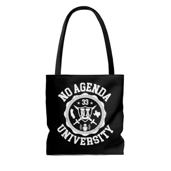 NO AGENDA UNIVERSITY - tote bag