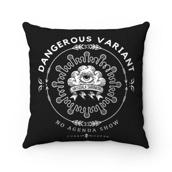 DANGEROUS VARIANT - throw pillow
