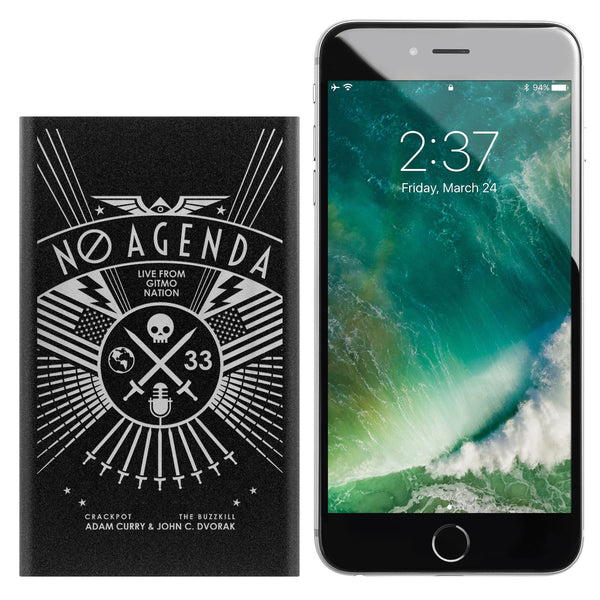 NO AGENDA RALLY - power bank