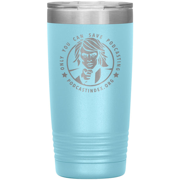 SAVE PODCASTING! - 20 oz tumbler