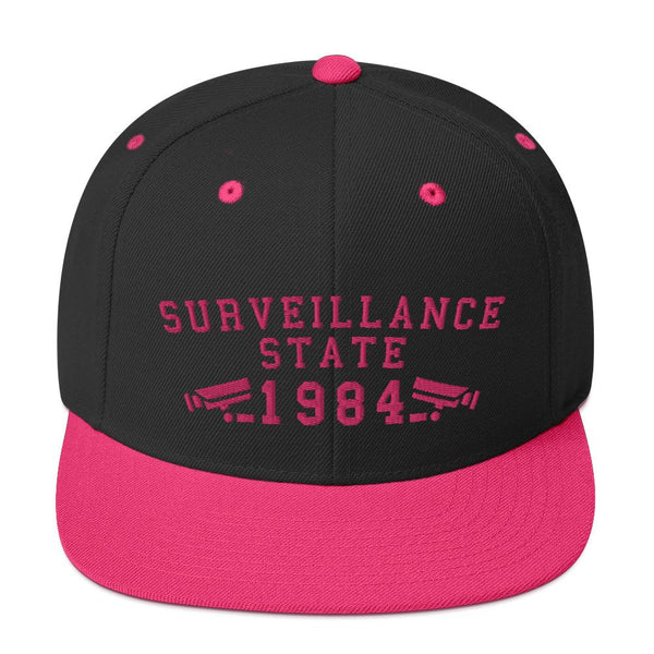 SURVEILLANCE STATE - high snapback hat