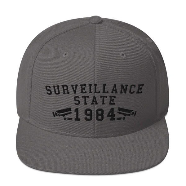 SURVEILLANCE STATE - high snapback hat