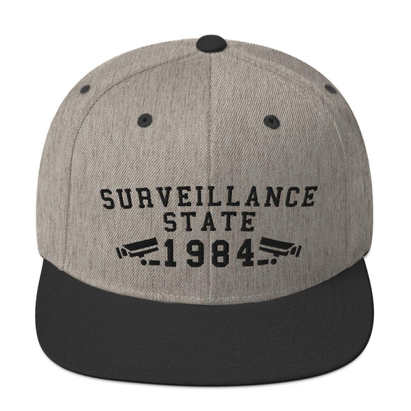 SURVEILLANCE STATE - high snapback hat