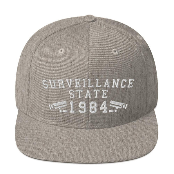 SURVEILLANCE STATE - high snapback hat