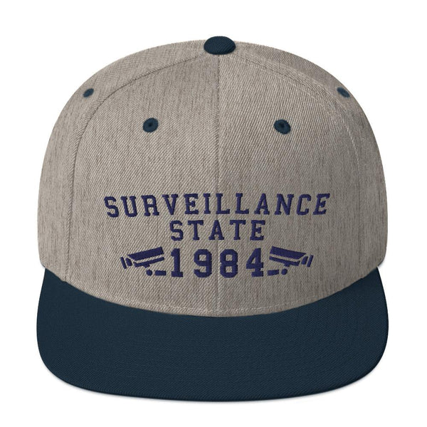 SURVEILLANCE STATE - high snapback hat