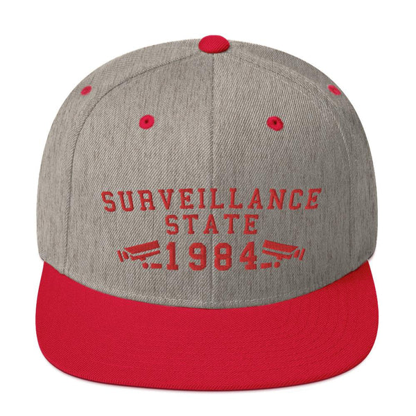 SURVEILLANCE STATE - high snapback hat