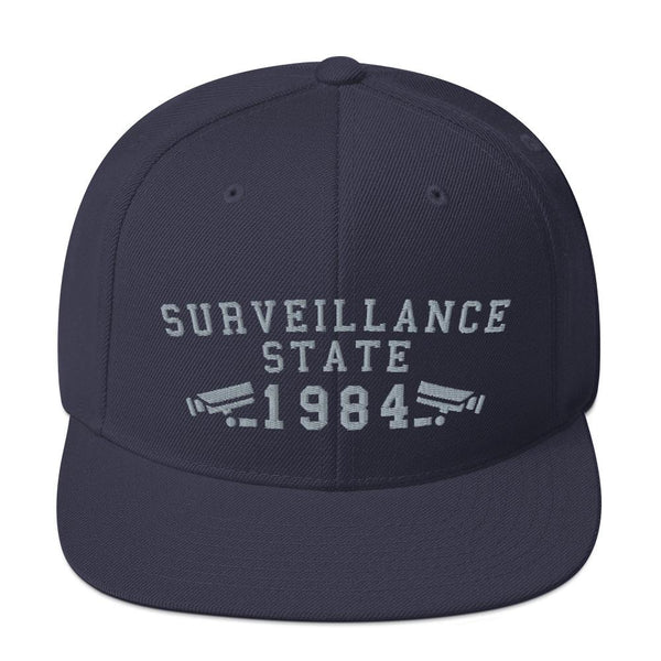 SURVEILLANCE STATE - high snapback hat