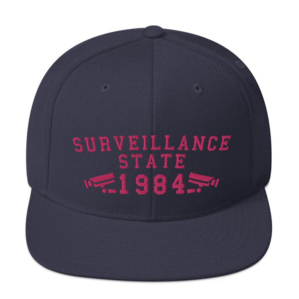 SURVEILLANCE STATE - high snapback hat