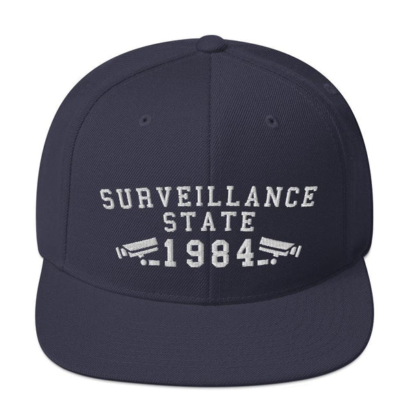 SURVEILLANCE STATE - high snapback hat