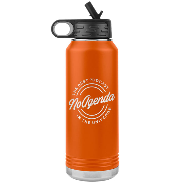 NO AGENDA THE BEST PODCAST - 32 oz straw tumbler