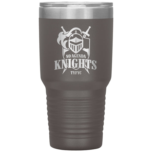 NO AGENDA KNIGHTS - 30 oz tumbler