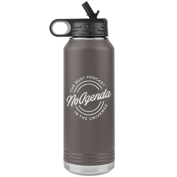 NO AGENDA THE BEST PODCAST - 32 oz straw tumbler
