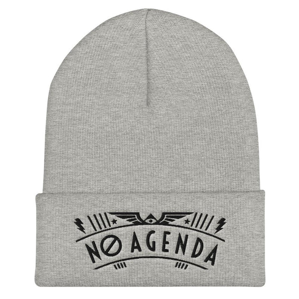 NO AGENDA RALLY - cuffed beanie