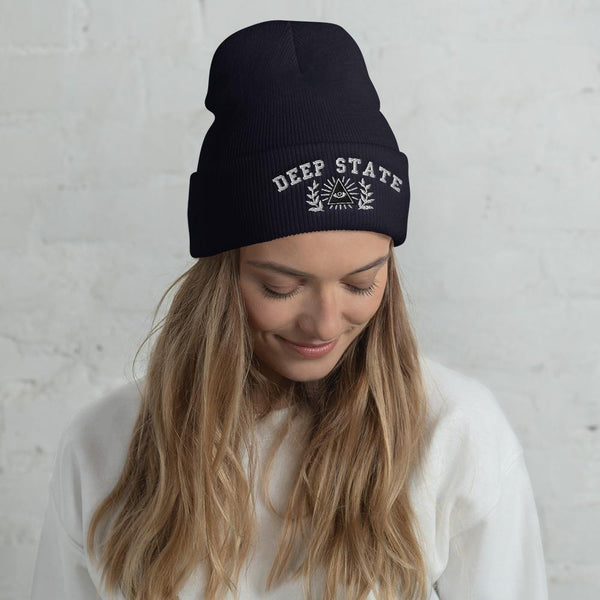 DEEP STATE - cuffed beanie