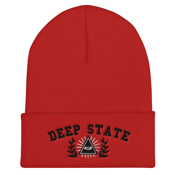 DEEP STATE - cuffed beanie
