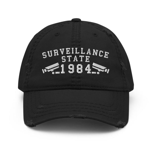 SURVEILLANCE STATE - distressed hat