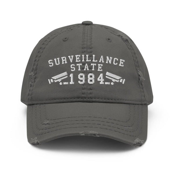 SURVEILLANCE STATE - distressed hat